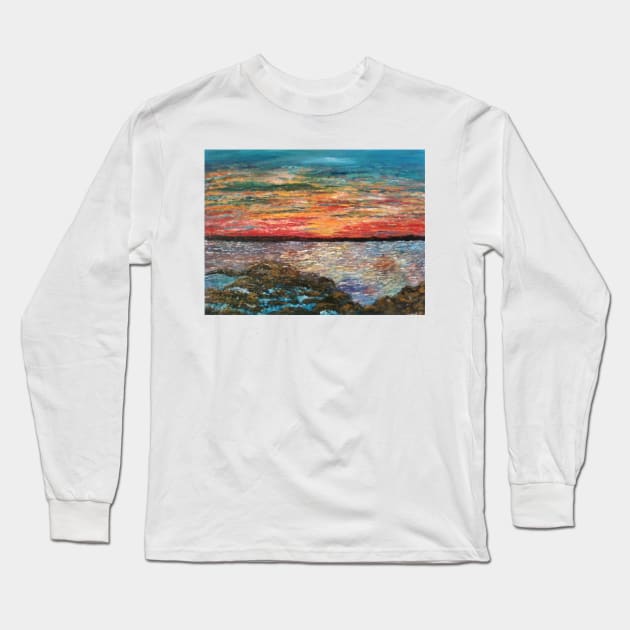 Sunrise Long Sleeve T-Shirt by In A Given Moment 